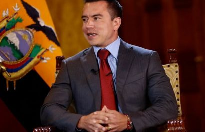 El Gobierno de China felicitó oficialmente a Daniel Noboa por su reelección como presidente de Ecuador.