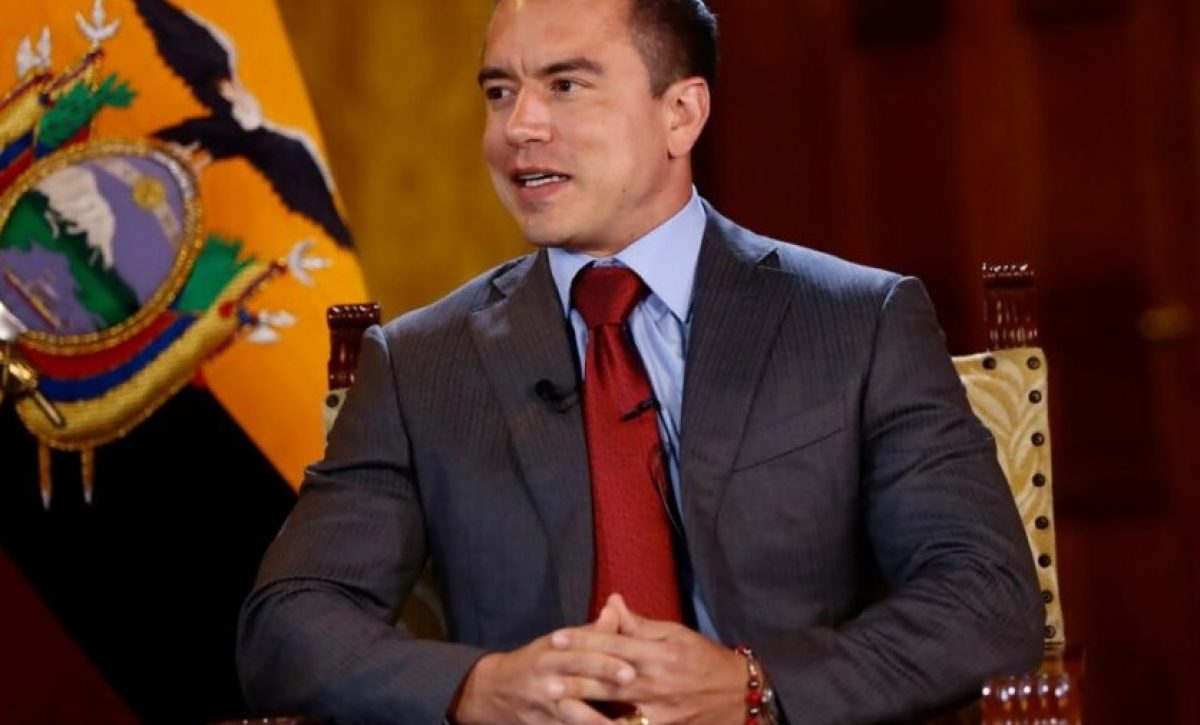 El Gobierno de China felicitó oficialmente a Daniel Noboa por su reelección como presidente de Ecuador.