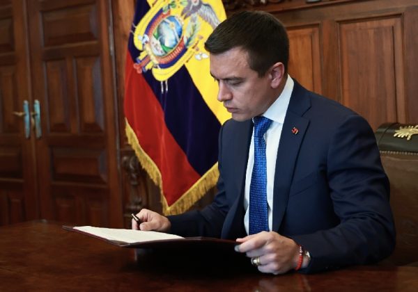 El Presidente Daniel Noboa Azín, dispuso la implementación de un nuevo modelo de desconcentración territorial para la Función Ejecutiva.