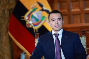 El presidente Daniel Noboa busca que se instale una Asamblea Constituyente en Ecuador. FOTO: Presidencia de Ecuador