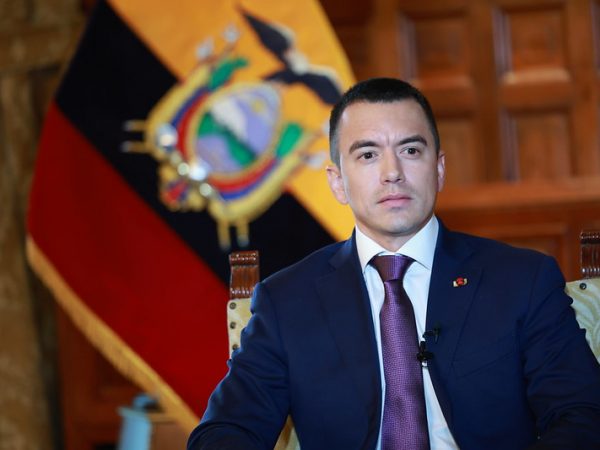 El presidente Daniel Noboa busca que se instale una Asamblea Constituyente en Ecuador. FOTO: Presidencia de Ecuador
