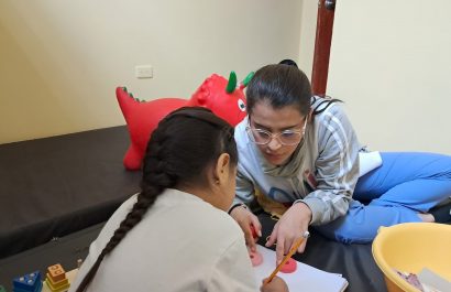 El Proyecto de Estimulación Sensorial, Terapia de Lenguaje y Terapia Ocupacional, impulsado por el Municipio de Rocafuerte.