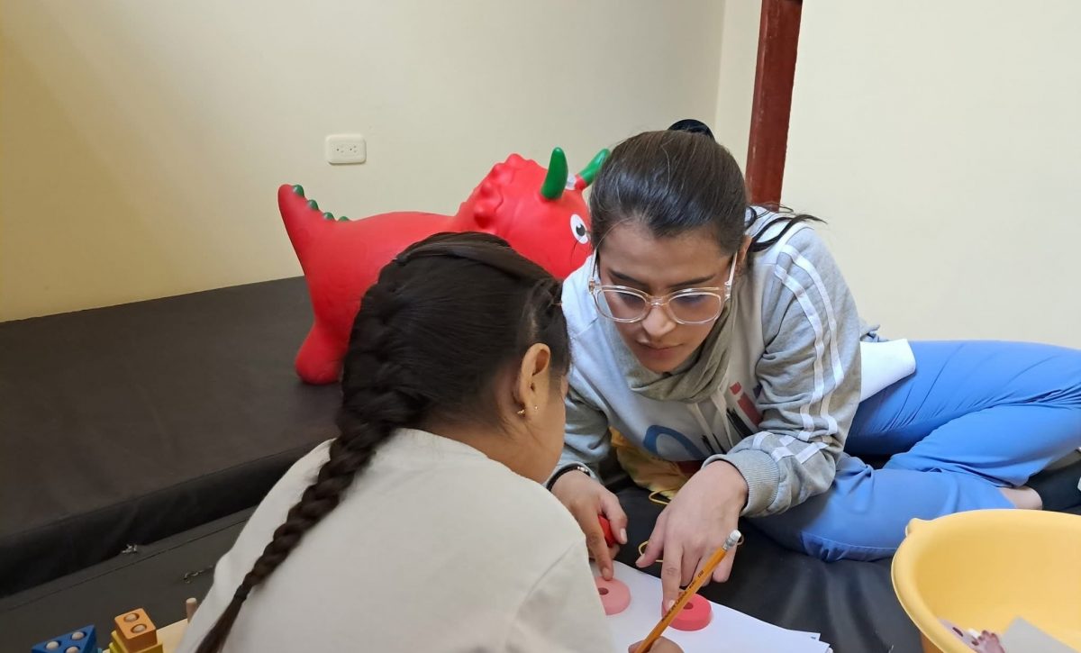 El Proyecto de Estimulación Sensorial, Terapia de Lenguaje y Terapia Ocupacional, impulsado por el Municipio de Rocafuerte.