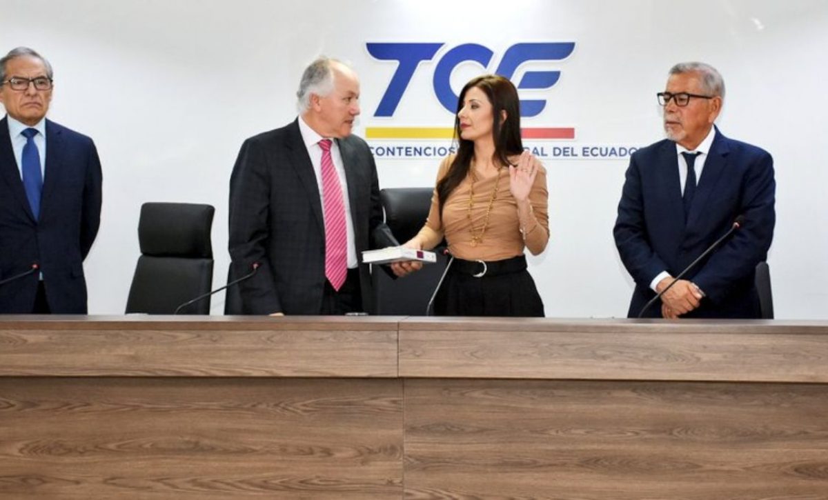 El Tribunal Contencioso Electoral (TCE) reeligió a Ivonne Coloma y Ángel Torres como sus principales autoridades . (TCE).
