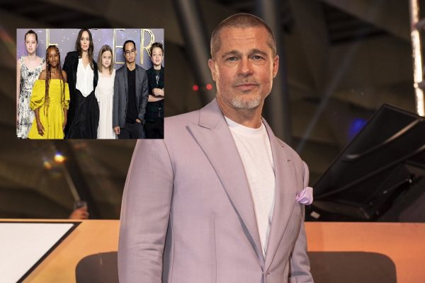 El actor estadounidense Brad Pitt mantiene vínculos tensos con sus hijos.