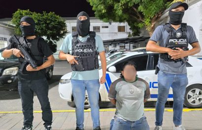 El acusado de extorsión fue puesto a órdenes de las autoridades judiciales a la espera de una audiencia.