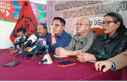 El anuncio lo realizaron organizaciones sociales en rueda de prensa.
