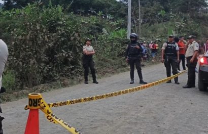 El área donde fueron hallados los dos hombres asesinados es de escasa afluencia vehicular.