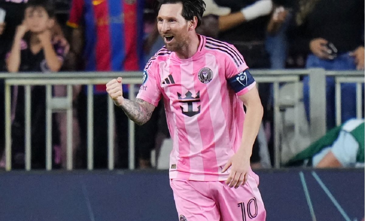 El argentino Lionel Messi, figura del Inter Miami.