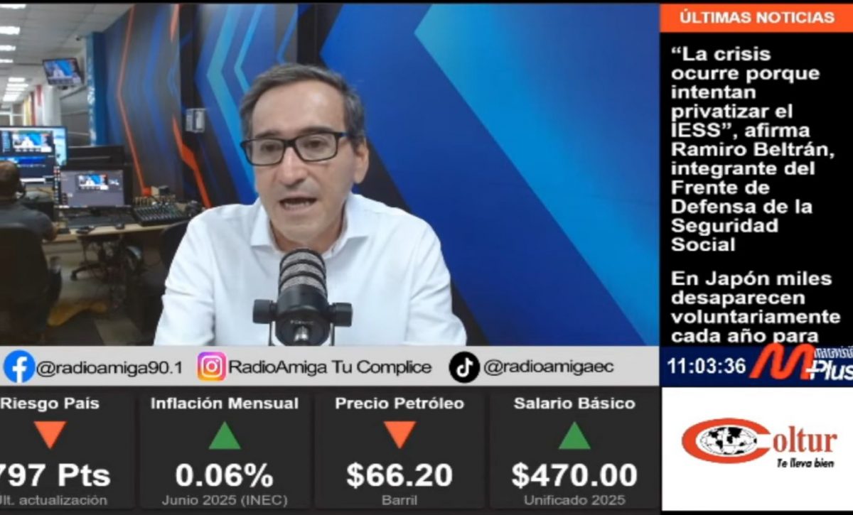 El asambleísta Fernando Cedeño manifiesta que la consulta popular de Daniel Noboa es un distractor político”