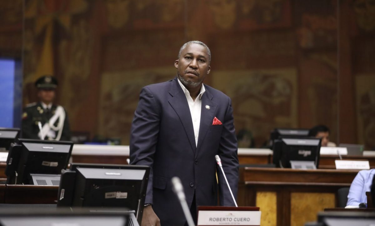 El asambleísta Roberto Cuero de la Revolución Ciudadana.
