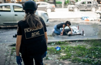 El bombardeo, que dejó decenas de heridos, afectó la avenida Shevchenko