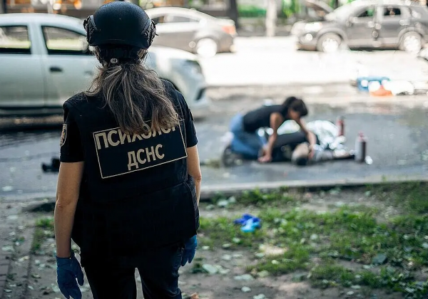El bombardeo, que dejó decenas de heridos, afectó la avenida Shevchenko