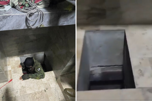 El búnker subterráneo donde se escondía 'Fito' para evadir su captura