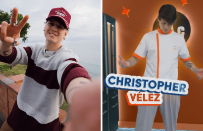 El cantante ecuatoriano Christopher Vélez se une a la cuarta temporada de Top Chef VIP