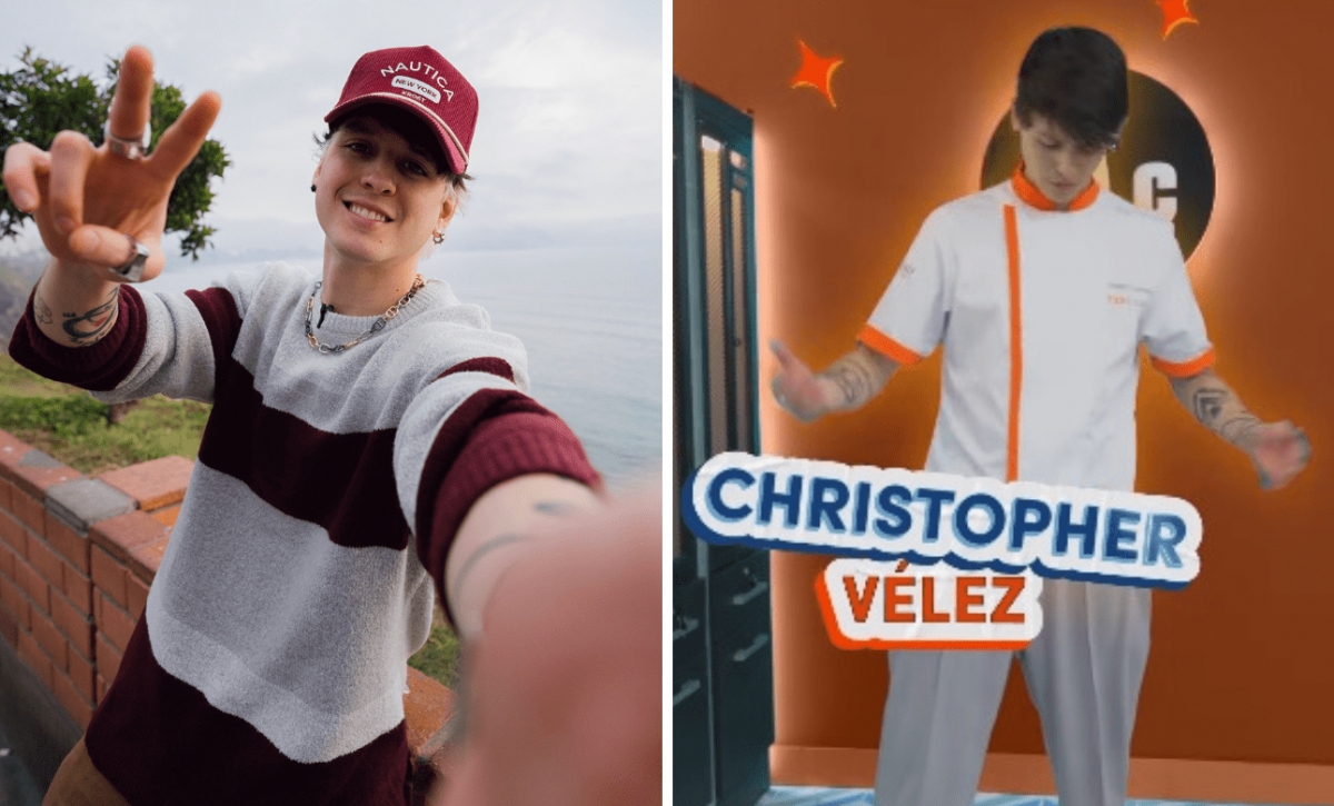 El cantante ecuatoriano Christopher Vélez se une a la cuarta temporada de Top Chef VIP
