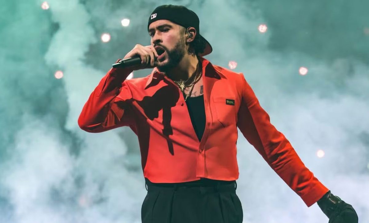 El cantante puertorriqueño Bad Bunny.