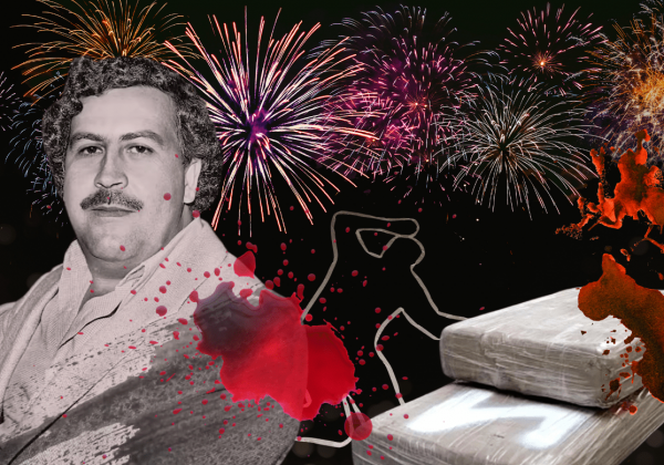 El cártel de Medellín también usaba pirotecnia para celebrar sus victorias delictivas en la época de Pablo Escobar