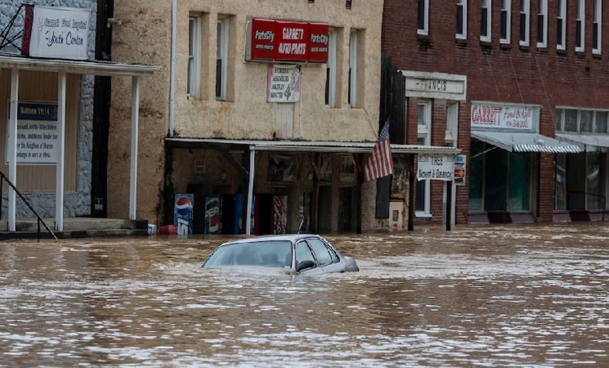 El centro de Estados Unidos se prepara para un evento climático sin precedentes que podría desencadenar inundaciones históricas.