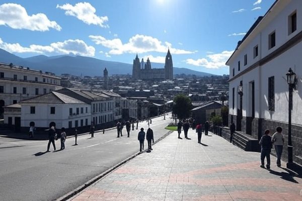 El clima en Quito será fresco y con opciones de lluvia, según el INAMHI