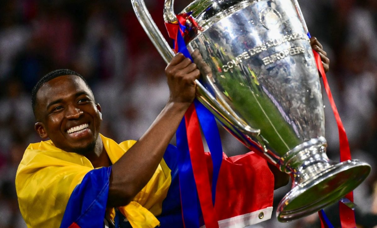 El defensa Willian Pacho se convirtió en el primer futbolista ecuatoriano de la historia en ganar la UEFA Champions League.
