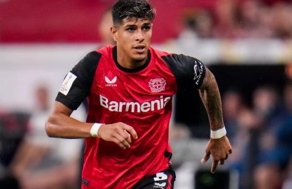 El defensa ecuatoriano Piero Hincapié, que milita en el Bayern Leverkusen