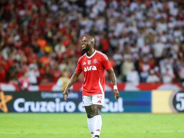 El delantero ecuatoriano Enner Valencia del Inter de Porto Alegre.
