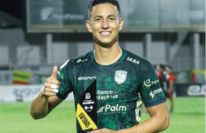 El delantero manabita Miguel Parrales llegaría a Barcelona SC.