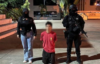 El detenido fue puesto a órdenes de las autoridades judiciales.