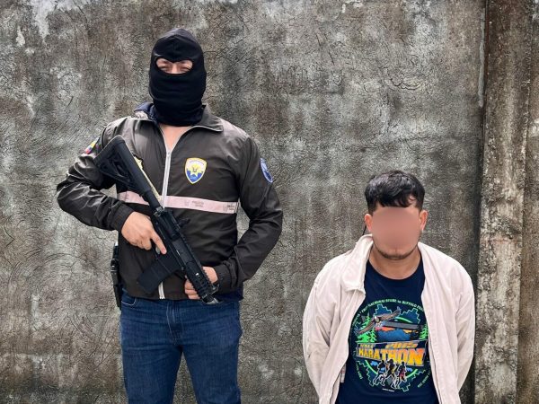 El detenido fue puesto a órdenes de las autoridades judiciales.