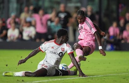 El ecuatoriano Allen Obando debutó con el Inter Miami.