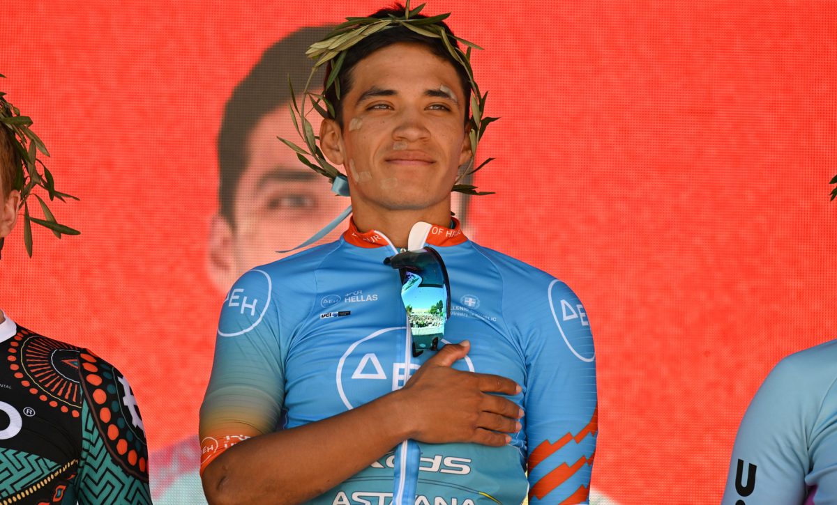 El ecuatoriano Harold Martín López se corona campeón del Tour de Grecia 2025