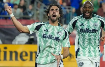 El ecuatoriano Leonardo Campana ya marcó su primer gol New England