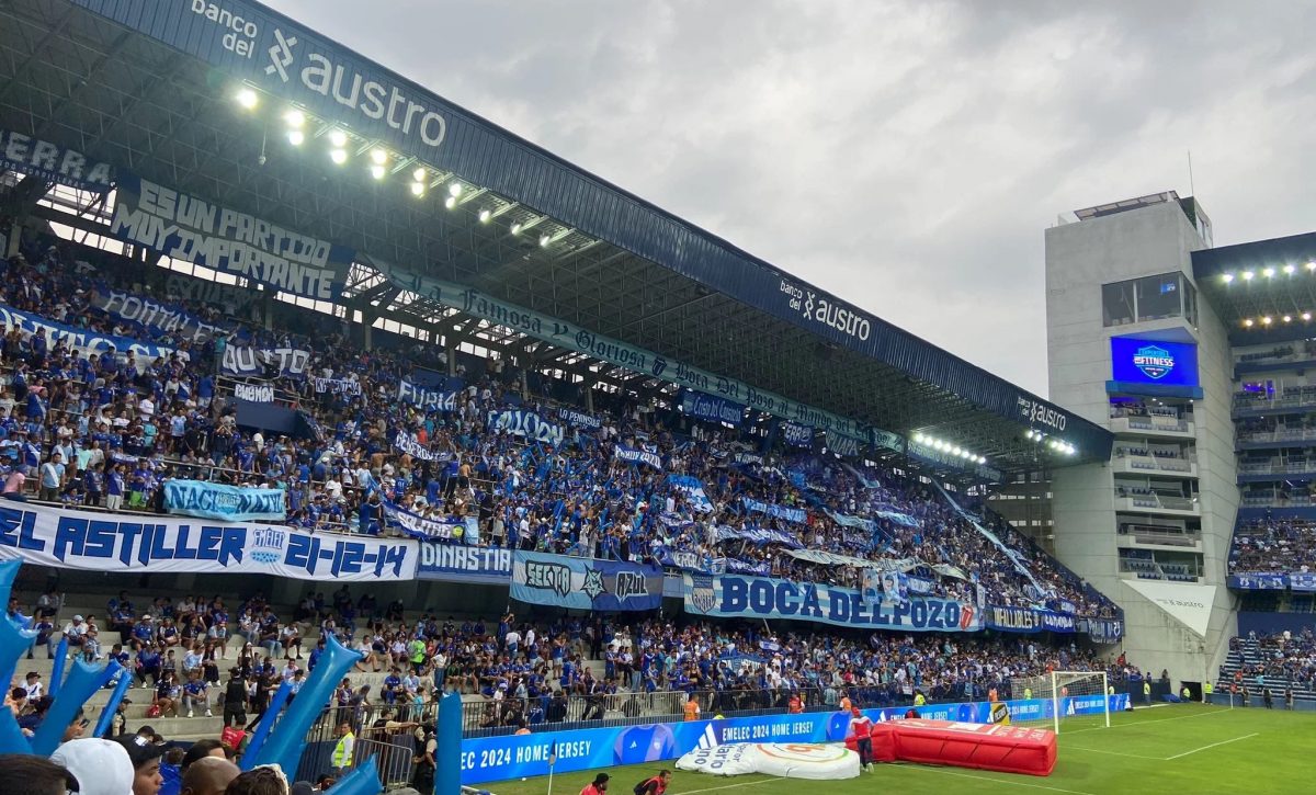 El estadio George Capwell donde hace de local Emelec.