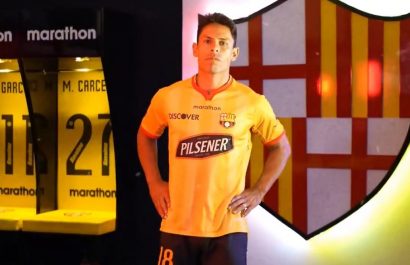 El exjugador de Barcelona SC, Matías Oyola.