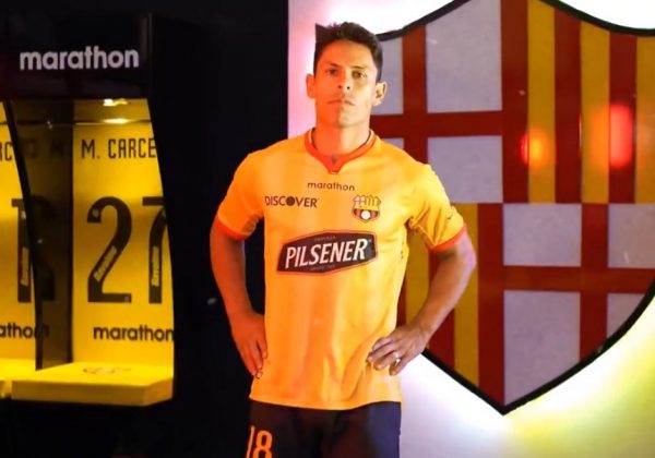 El exjugador de Barcelona SC, Matías Oyola.
