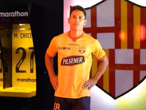 El exjugador de Barcelona SC, Matías Oyola.