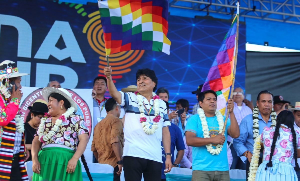El expresidente de Bolivia, Evo Morales. FOTO: @evoespueblo.
