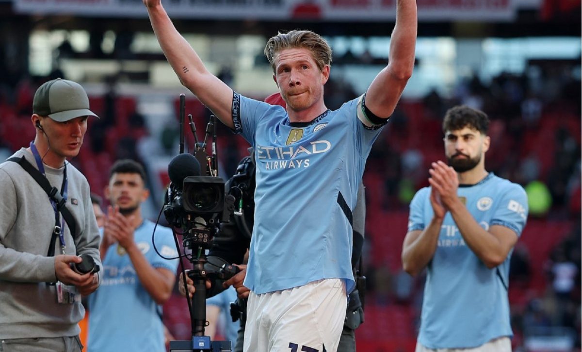 El futbolista Kevin De Bruyne se iría al Inter Miami
