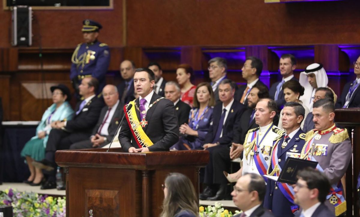 ¿El gabinete ministerial de Daniel Noboa está conformado solo por gente de Samborondón? (Asamblea Nacional).