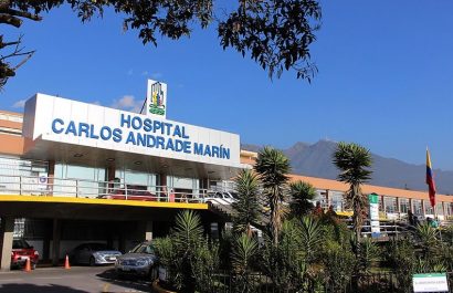 El hospital Carlos Andrade Marín (HCAM) del IESS, en Quito, cumplió una semana días bajo intervención del Bloque de Seguridad del Gobierno.