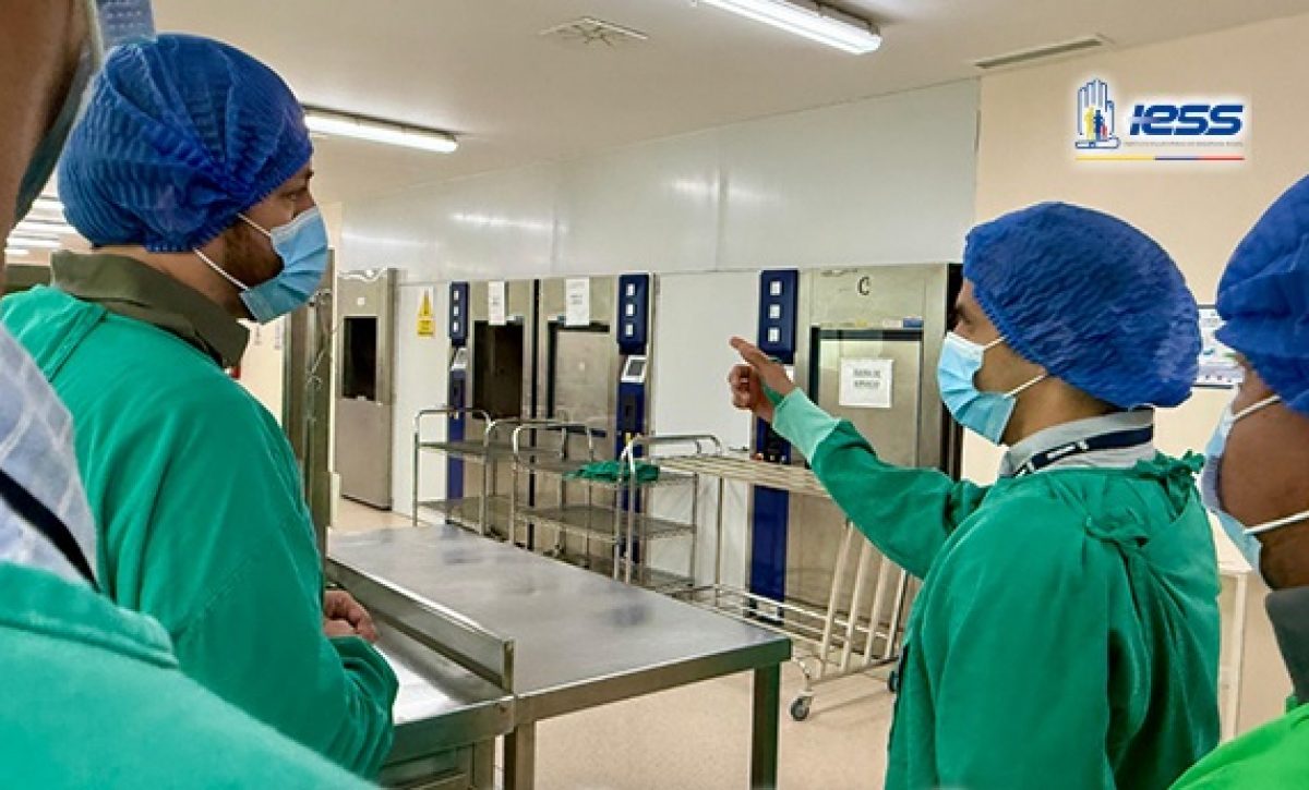 El hospital Los Ceibos del IESS impulsa capacidad quirúrgica con nueva esterilización
