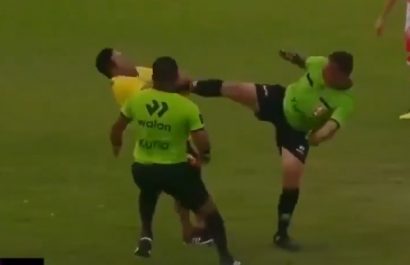 El juez Luis Alegre protagonizó un violento incidente durante el duelo entre Sport Huaquilla y Magdalena Cedec por la Copa Perú