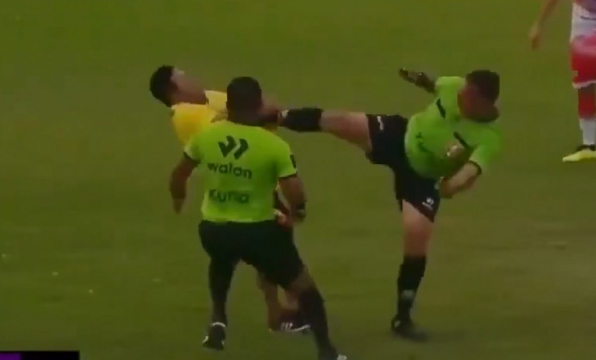 El juez Luis Alegre protagonizó un violento incidente durante el duelo entre Sport Huaquilla y Magdalena Cedec por la Copa Perú