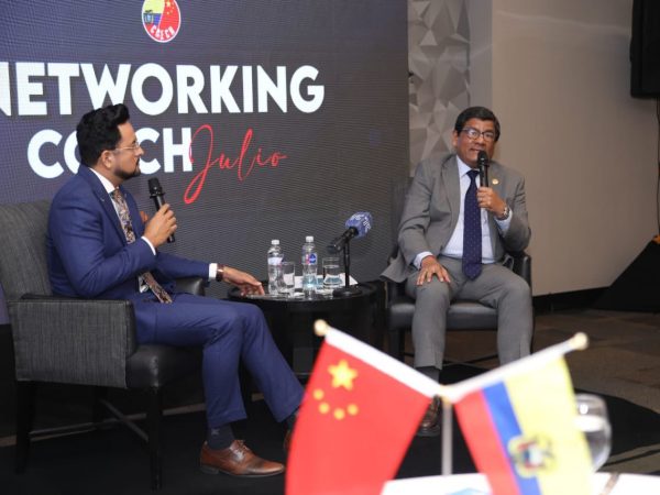 El ministro Jaramillo también mencionó durante la jornada que la relación con China no se limita a bienes exportables.
