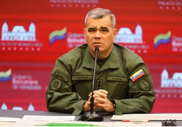 El ministro de Defensa de Venezuela, Vladimir Padrino. FOTO: Europa Press.