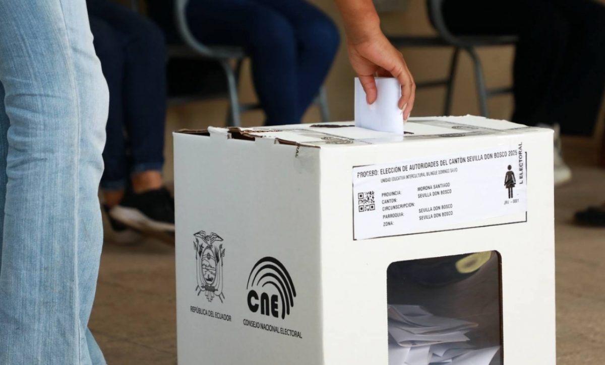 El movimiento CREO anuncia su respaldo a la consulta popular y a la Asamblea Constituyente propuesta por Daniel Noboa. (CNE)