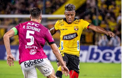 El partido de ida se jugó en estadio Monumental, donde Barcelona ganó 1-0 a Independiente del Valle.