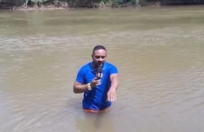 El periodista Lenildo Frazão descubrió accidentalmente el cuerpo de Raíssa, una menor de 13 años desaparecida.