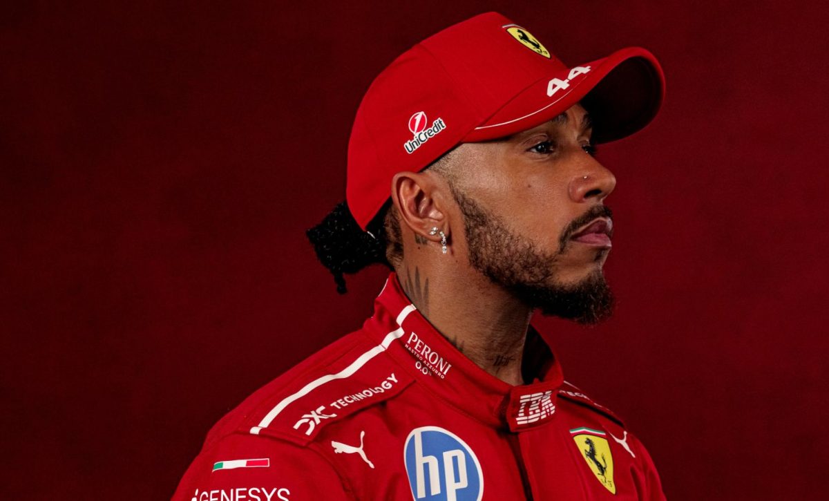 El piloto británico Lewis Hamilton de la escudería Ferrari